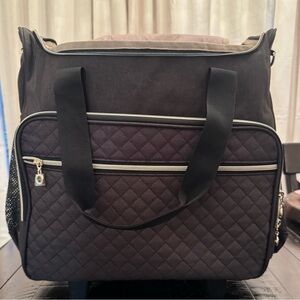 Rolling Bag with pockets for laptop and detachable dolly